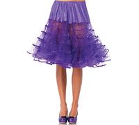 Leg Avenue 83043 - Sottogonna di lunghezza media, taglia unica, colore: Viola