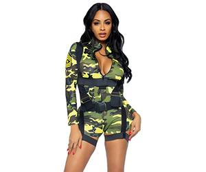 Leg Avenue 85.292 - Andare Insieme Commando Costume, 2 Pezzi, Taglia M, Camo