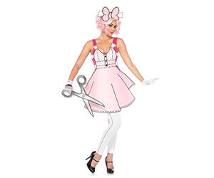 Leg Avenue 85569 Pretty Paper Doll Costume (Small, UK 6 - 8, Pezzi)