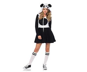 Leg Avenue 85576 Cozy Panda, Costume di Carnevale, per Donna, L, Colore: Nero/Bianco