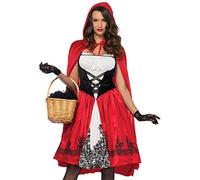 Leg Avenue 85614 Classico Costume da Cappuccetto Rosso (S/UK 6 - 8, 2 Pezzi