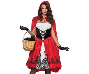 Leg Avenue 85614 Costume Classico da Cappuccetto Rosso (M, 2 Pezzi), da Donna, Taglia: M