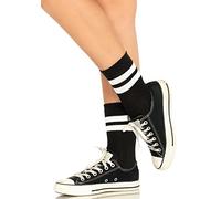 Leg Avenue Athletic Striped Anklet Socks Donna (Pacco da 1)