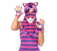Leg Avenue Bandana Cheshire Cat Rosa/Viola