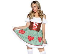 Leg Avenue- Bavarian Cutie Costume da Donna. Donne, Multicolore, M (Taglia Italiana 42), 8688102101
