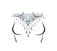 Leg Avenue-Body016 Accessori per Costumi Women, Trasparente, Taglia Unica, BODY016 18322