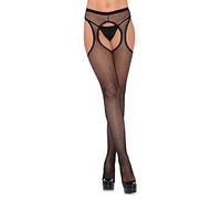 Leg Avenue CALZE A RETE Halter Collant, taglia unica, colore: nero