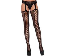 Leg Avenue Calzettoni 85135 Nero 1X/2X