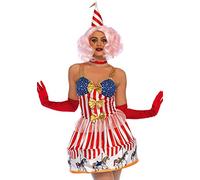 Leg Avenue- Carousel Clown Costumi Costumes, Vielfarbig, Small (EUR 36), LO85636