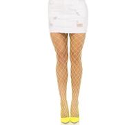 Leg Avenue Collant a Rete in Spandex con Diamanti Donna