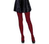 Leg Avenue Collant A Righe In Costume Calze Donna (Pacco da 1)