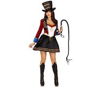 Leg Avenue Costume classico da maestro di anelli da donna, 2 pezzi, con cappello a cilindro