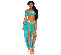 Leg Avenue - Costume da principessa araba Oasis da donna, Blu, XX-Small