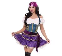 Leg Avenue Costume da tentatrice da donna, 2 pezzi, Multicolore, Small