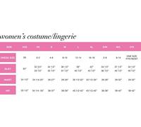 Leg Avenue Costume, Nero/Bianco, Taglia Unica Unisex-Adulto