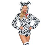 Leg Avenue Darling Dalmatian Fancy Dress Costume for Women Medium