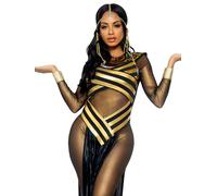 Leg Avenue Dea Iside Costume (medio, nero/oro)