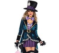 Leg Avenue Delightful Hatter Accessorio, (Multicolor), (Taglia Produttore: X-LargeUk 16-18) Donna