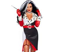 Leg Avenue Devilish Diva Costumi per Adulti, Multicolore, L (EUR 44-46) Donna