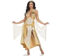 Leg Avenue Donna 3 Pc Dea Dorata Costume di Halloween