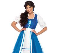 Leg Avenue - Donna, Colore Blu, Bianco, Small (EUR34-36) (85618)