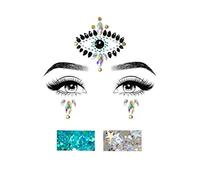 Leg Avenue Donna Divinity Face jewels sticker,Taglia Unica(Multicolore)