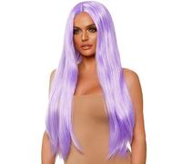 Leg Avenue Donna Long Straight Center Part Wig Parrucca Centrale Lunga e Dritta, Taglia Unica