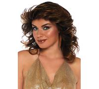 Leg Avenue Farrah Feathered Wig Accessorio, Marrone (Brown), Produttore: Taglia unicaUk 6-12 Donna