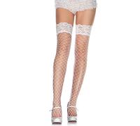 Leg Avenue Fence Net Garterbelt Stockings + Donna (Pacco da 1)