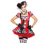 Leg Avenue Harlequin Clown - Costume da donna