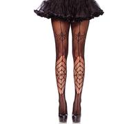 Collant sexy leg avenue con rete trasparente e nera - Taille: Taglia unica, Couleur: Nero