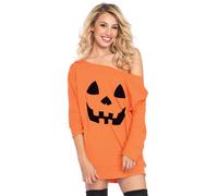 Leg Avenue Jersey K rbiskleid Orange Farbe