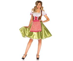 Leg Avenue Oktoberfest Costume delle Donne di Darling Greta Variopinto Grandezza L