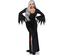 Leg Avenue Piano Abito Lungo Costume Gotico (Medium/Large, Nero)