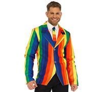 Leg Avenue- Rainbow Clown Costumi Costumes, Vielfarbig, Small (EUR 36), LO8565101101