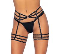 LEG AVENUE - REGGETTIERE IN STRASS TAGLIA UNICA