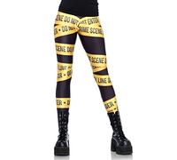 Leg Avenue Small Crime scene tape stampa leggings