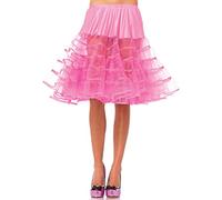 Leg Avenue Sottoveste Al Ginocchio (Rosa Neon)