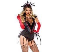 Leg Avenue Spider Queen Accessorio, Nero (Black), (Taglia Produttore: LargeUk 14-16) Donna