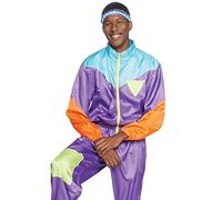 Leg Avenue Totally Awesome 80s Ski Suit Costumi per Adulti, Multicolore, Uomo
