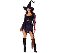 Leg Avenue Mystical Witch 87156 Black-Purple S