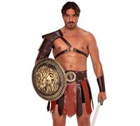 Leg Avenue Women’s Gladiator Costume Outfit - Size XL - Brown