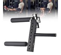 Leg Curl, accessorio per estensione gambe per l'allenamento dei muscoli delle gambe della parte inferiore del corpo, piastra caricata per diametro 2,5/5 cm, macchina per estensione e curl gambe per