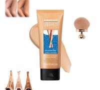 Leg Make-Up Waterproof Lotion, Colour Correcting Concealer, Scar Cover Tattoo, Foundation for the Body with Full Coverage, Long-Lasting Balances Skin Tone (02)