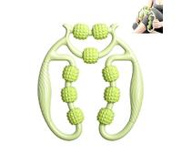 Leg Massager Roller, Ring Clamp Leg Massager, 360° Wrap-Around Massage, Leg shaping and muscle relaxation,Various colors available (Green,No mace)