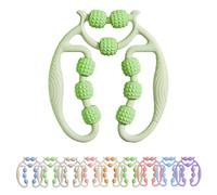 Leg Massager Roller, Ring Clamp Leg Massager, Thin Legs Magic Weapon For Arms, Legs, Forearms, Calves, Neck (Green)