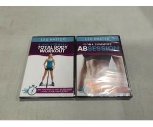 Leg Master: Fiona Summers -- ab Session & Total body workout -- 2 Dvd Set