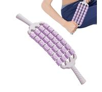 Leg Roller Massager, Deep Tissue Recovery Tool, Bendable Body Relaxer, Portable PP Build, Muscle & Support, Ideal for Home, Gym, Travel, 18.5x4.72 Inches, 1 Piece