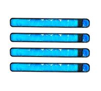 Leg Strap For Horse - 4 Pieces High Visibility Nylon Material | LED Lighted Ankle Bands And Safety Gear | Equestrian Accessory For Night Riding Parades Farm Course And Ranch Use