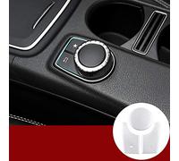 Lega Auto Console Multimediale Manopola Interruttore Pulsante Copertura Sticke 3pcs Per Benz CLA A B CLA Classe W176 2015-2019
